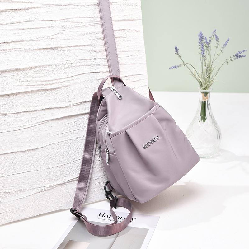 Women's Backpack Large Capacity Shoulder Bag Multifunctional Crossbody Chest Bag