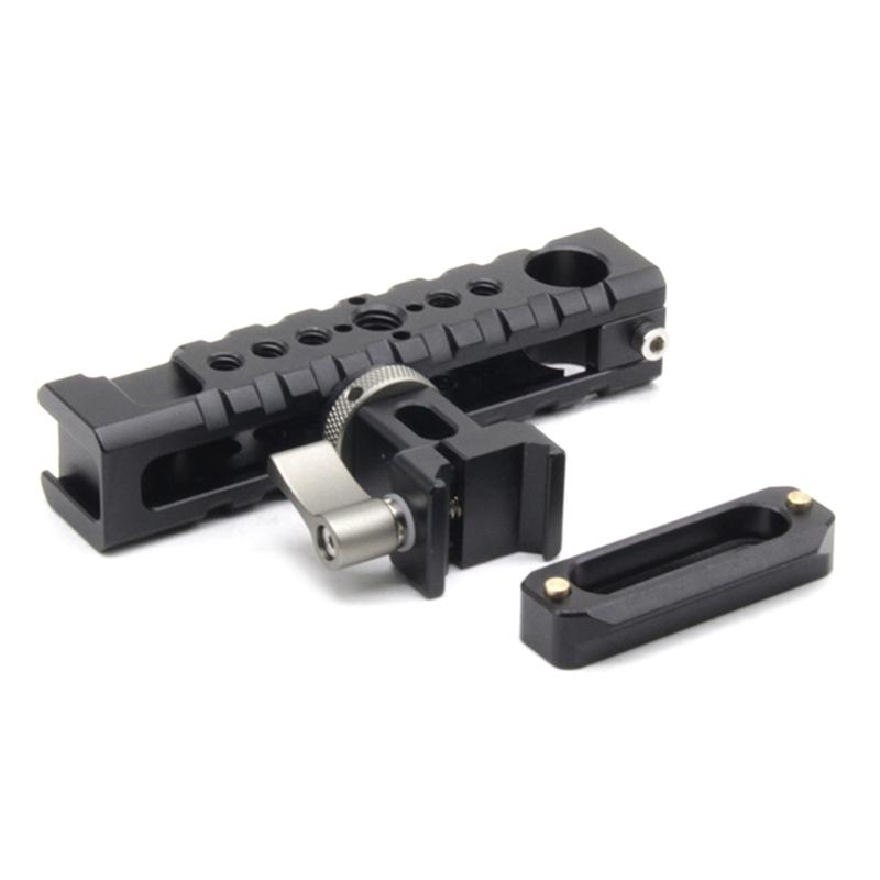 

Professional Photography DSLR Handle Compatible for Arca Mount Featuring MultiPosition Slots And Lightweight Design