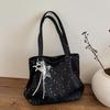 New Korean Shoulder Bag Design Sense Versatile Tote Bag Daily Leisure Travel Large Capacity Portable Shoulder Bag