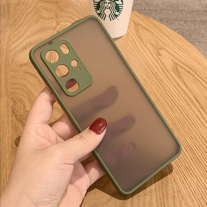 Armor Shockproof Phone Case For Samsung Galaxy S20 FE Note 20 Ultra S10 S20 Plus S21 S22 S23 FE S24 Ultra Case Skin Feel Cover