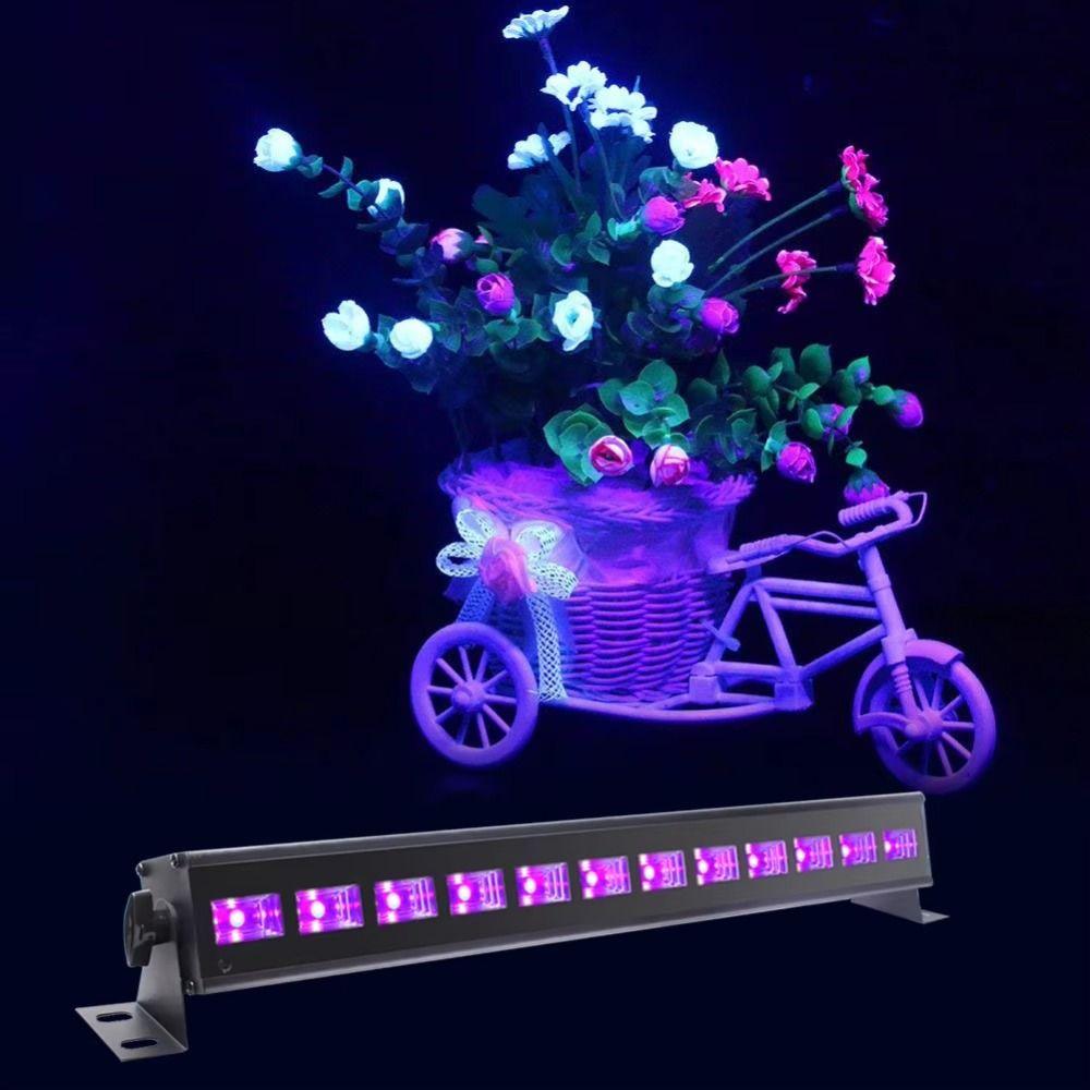 395nm Blacklight LED UV Wall Washer Light 40LED Strips Concert Stage LED Bar Washer Lamp Durable Sealed Joint LED Line Light