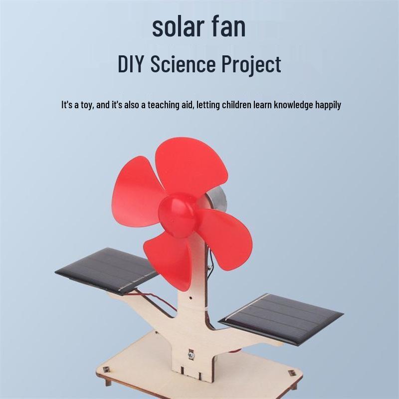 DIY Hand-Crank Generator Educational Science Toy for Kids