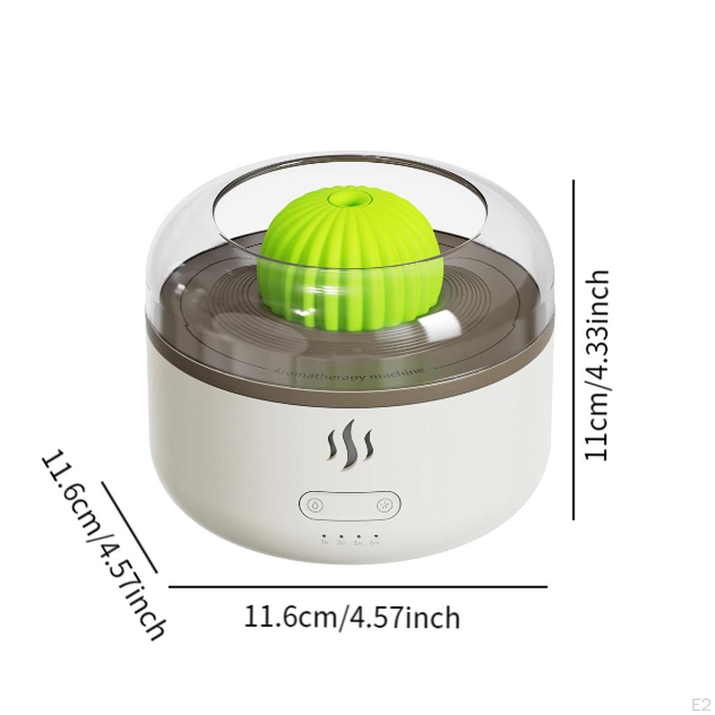 Desktop-Luftbefeuchter Ätherischer Öl-Diffusor Komfortabler 160ml Wassertank Timing-Funktion mit Umgebungslicht