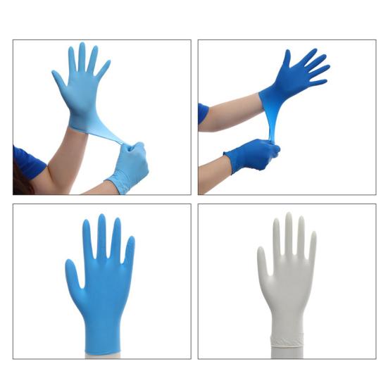 100 Stück Unisex Einweg Haushalt Reinigung Mechaniker Schutz Nitrilhandschuhe