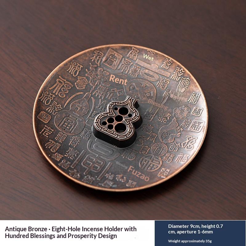 1/2/3/4Pcs Golden Toad Incense Diffuser Incense Stick Holder Metal Zen Lotus Buddha Incense Burner Censer Buddhist Aromatherapy