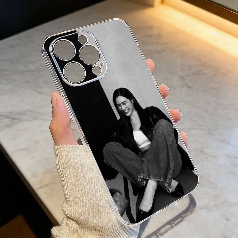 L-Lingling Kwong Actress  Phone Case Transparent Silicone Soft For iPhone 17 16 15 14 13 12 11 Mini Pro Max Plus
