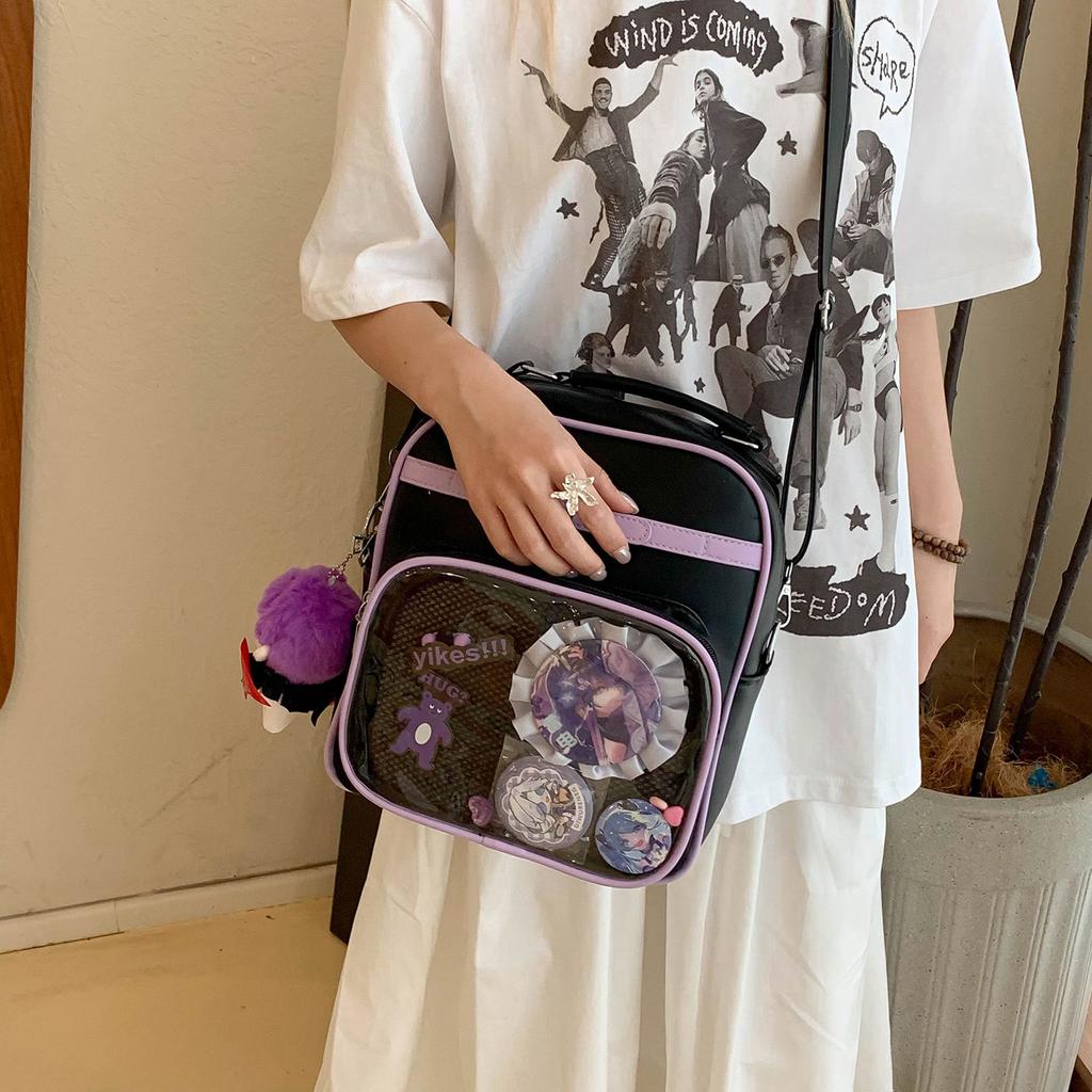 New Original Niche Design Girl Ulzzang Ita Bag Women Fashion Casual Backpack Preppy Style One Shoulder Crossbody Handbag