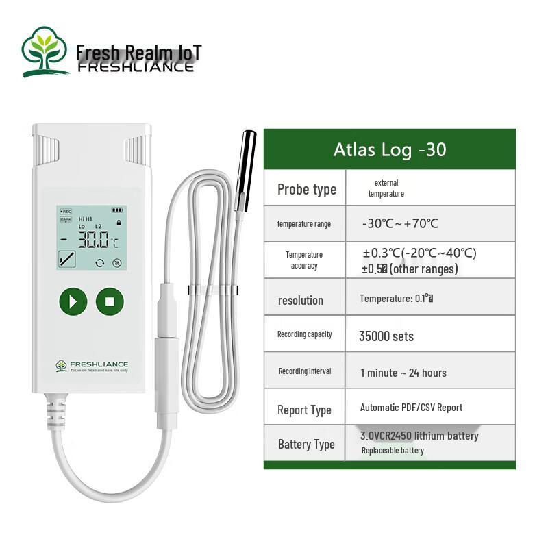 Registrador de Dados USB de Ultra Baixa Temperatura IoT Xianjing