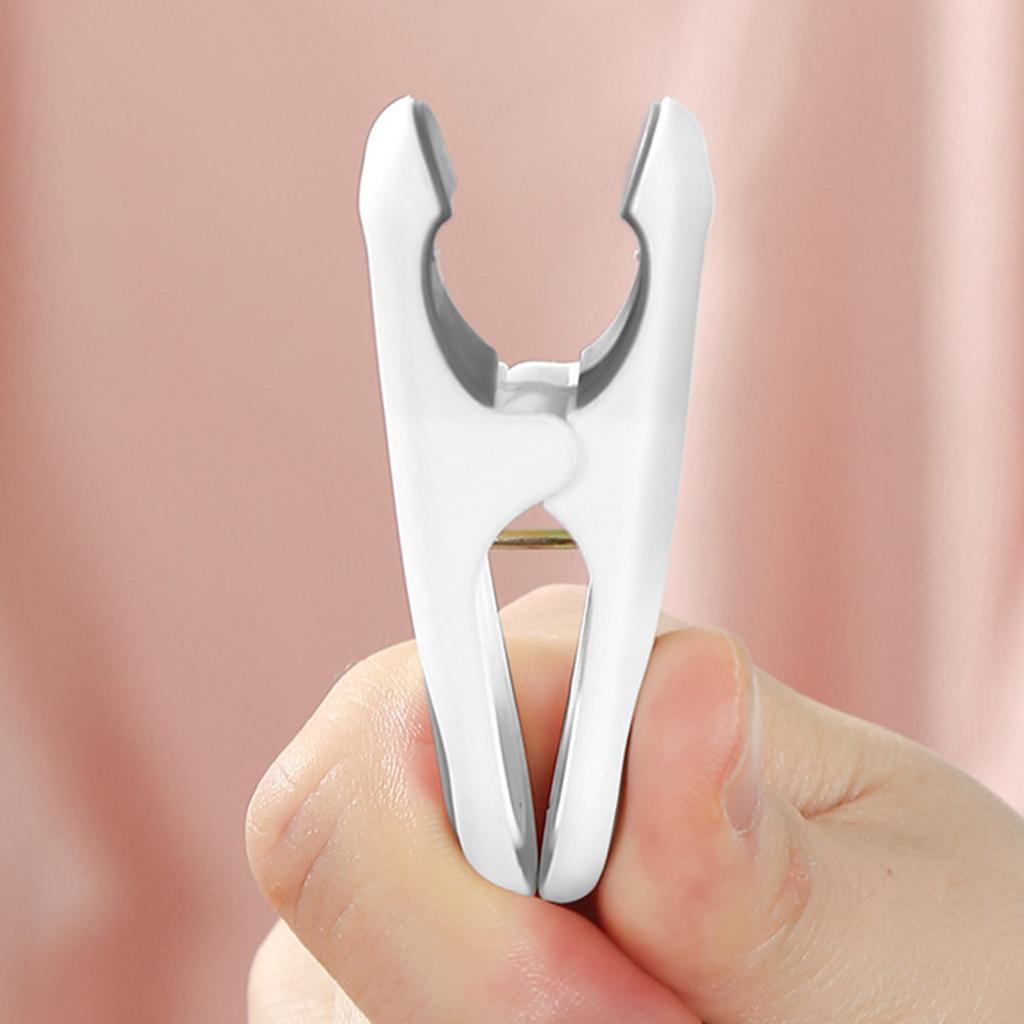 12 buc. cuie de haine Fix Clip pentru organizare de haine cuier de uz casnic pentru șosete prosop Materiale de colectare a hainelor