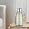 Bollitore Termico Isolato in Acciaio Inossidabile Multifunzionale 2,3L Caffettiera Tisaniera Caraffa Brocca per Caffetteria Cucina Casa Ufficio Tè