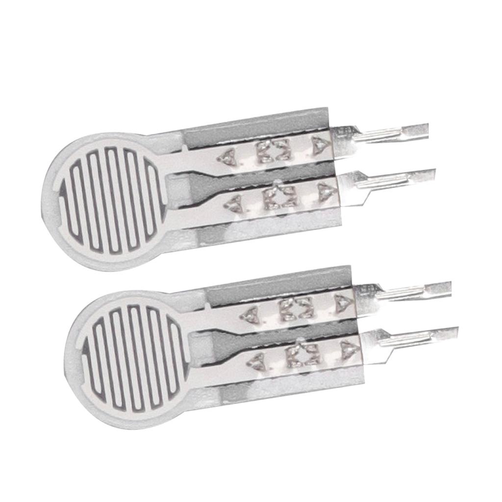 2 Stück Dünnschicht-Drucksensor Kraftempfindlicher Widerstand Widerstandstyp Flexible Wägezelle