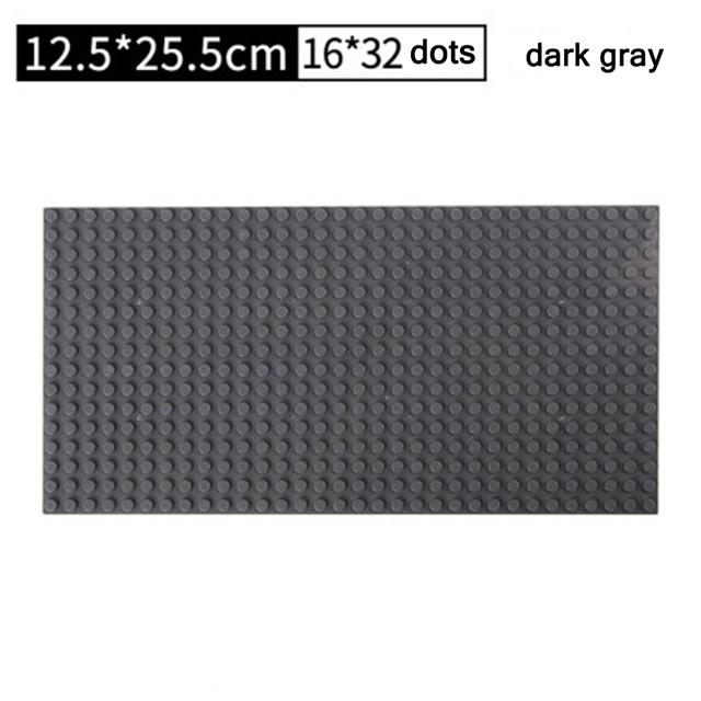 32*32 50*50 Dots Classic Base Plates Blocks DIY Small Size City Road Bricks Baseplates Construction Building Toys For Kids Gifts