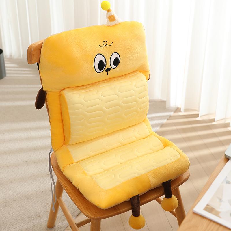 Autumn/Winter Soft Seat and Backrest Cushion for Office Chair or Student Stool