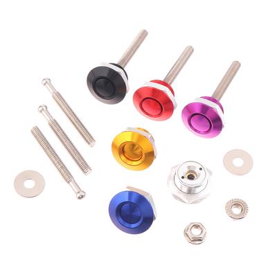 Universelles 25mm Auto-Druckknopf-Hauben-Haubenstift-Schloss-Clip-Kit Schnellverschluss-Riegel Motorhaube Außen Teile