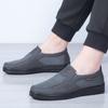 Herren Freizeitschuhe Atmungsaktive Slipper Mode Outdoor Weiche Sneaker Slip-on Low Top Laufschuhe Rutschfest Leicht Herren Flats