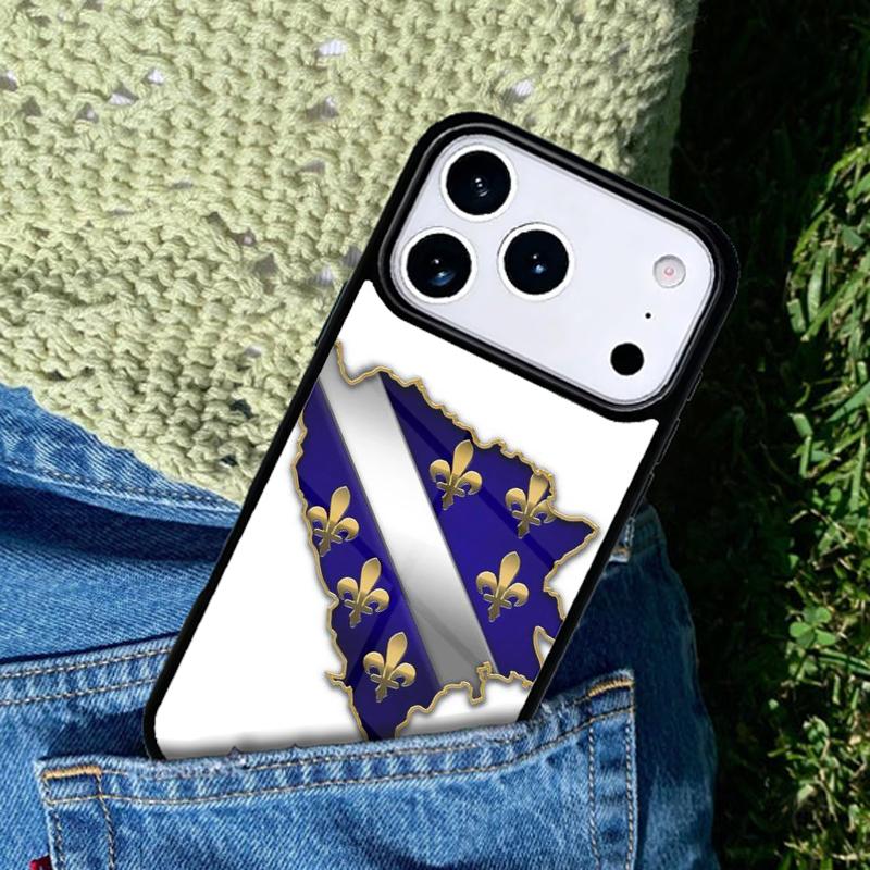 Bosnia Flag Phone Case Cover for IPhone 11 12 13 14 15 16e 17 Pro Max Coque for IPhone 17 Air