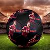 Robert Lewandowski Size 5 Soccer Ball, Machine-Stitched PVC, Durable & High Bounce, All Ages Fit, Fan Merchandise, Matches & Outdoor Use.