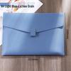 Large Capacity A4 Leather File Bag - Multifunctional Business Office Folder