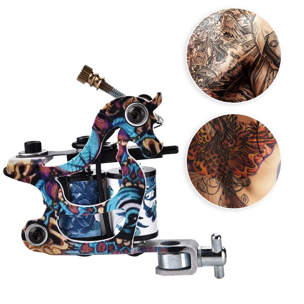 

Professional Alloy Tattoo Machine Copper Coils Tattoo Machine Shader Gun