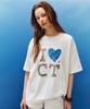 CITTA I Love Ct Overfit T-Shirt_Ctt381(White)