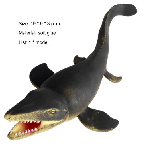 Shark Toy Vivid Smooth Edge Cartoon Underwater World Whale Shark Action Figure for Kids