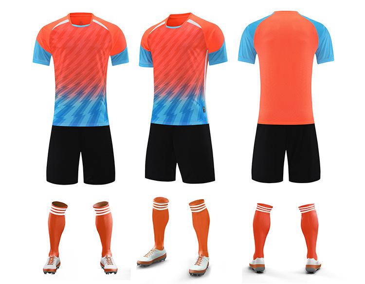 Dětský rychleschnoucí fotbalový dres s krátkým rukávem a potiskem loga pro tým a školní sporty