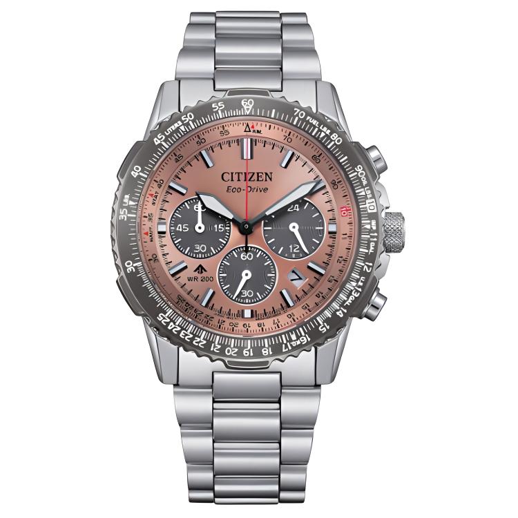 

CITIZEN PROMASTER Wrist Watch Light Powered Quartz Movement Stainless Steel Strap 40mm Pink Watch Dial Men s Watches CA4664-60X Pink Watch Dial