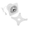 Ventilador Exaustor de Ventilação Doméstica com Luz LED Montar na Parede Banheiro