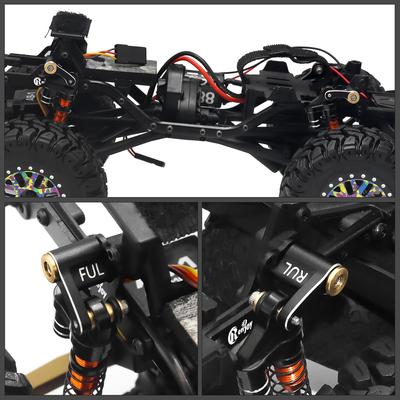 CNC Aluminum Shock Flex Blades for SCX24 1/24 RC Crawler Upgrade Parts Shock Absorber Mount
