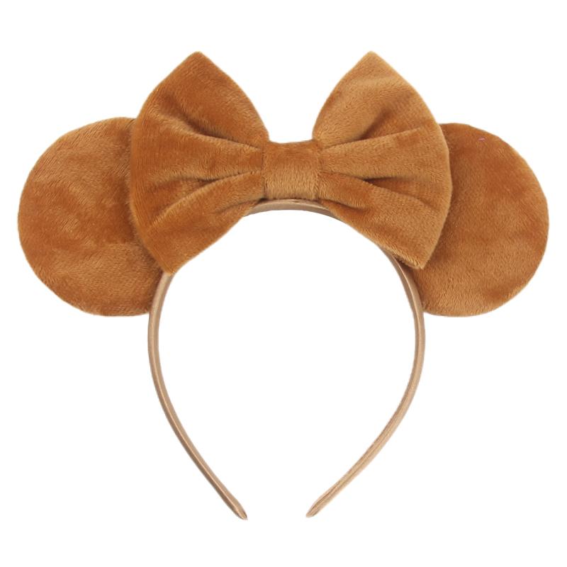 

Новий Модний Обруч з Мишачими Вушками Міккі 3.3 Оксамитовий Для Дівчаток М який Бант Пов язка Для Волосся Хелловін Фестиваль Вечірка Подорож DIY Аксесуари для Волосся