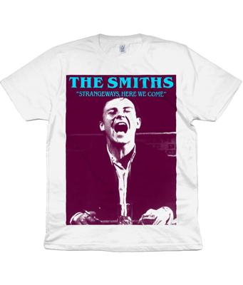 THE SMITHS - STRANGEWAYS, HERE WE COME - 1987 - Claret and Blue - Front Print