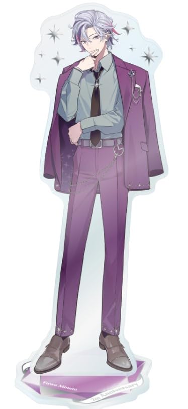 Минато Фува Акриловая подставка с фольгированным тиснением 7-я годовщина Официальный мерч