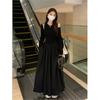 Black Hepburn Style Dress, New Women's Spring Summer French Sleeveless Vest, High-end Suspender Long Dress