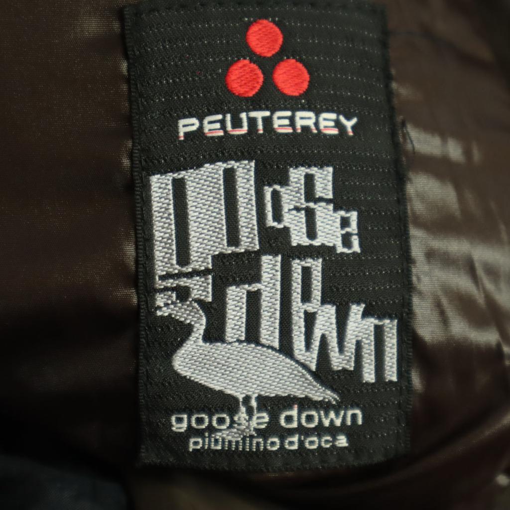 Beauty Products PEUTEREY With Hood Down Jacket M Brown Men's Used