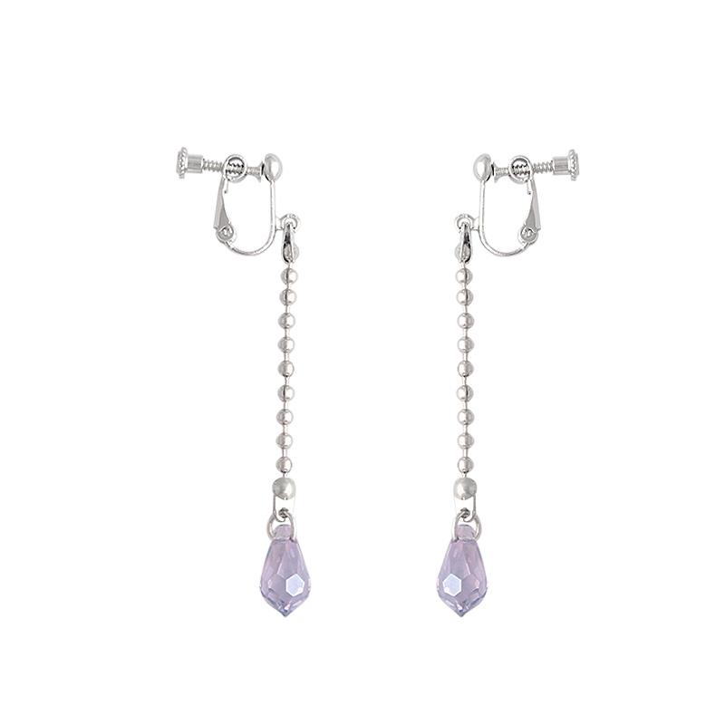 Big Size Red Kurapika Kurta Cosplay Earrings Anime Hunter X Hunter Clip Earrings for Women Men Christmas Jewelry Gift