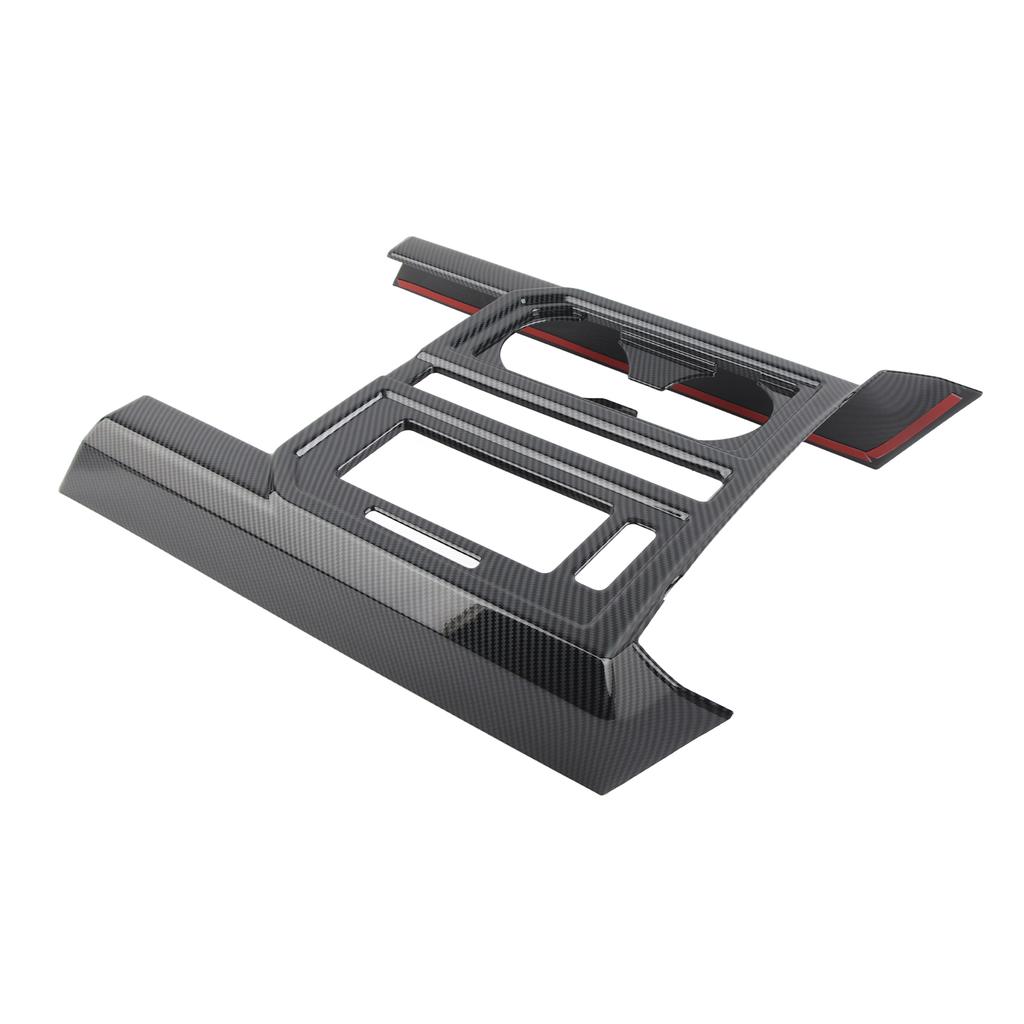 Gear Shift Box Panel Trim Carbon Fiber Style Gearbox Decorative Cover Fit for   F150 2017‑2020