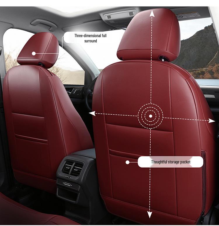 Volkswagen Tharu 19-20 5-Seater Custom Seat Cushion - All-Season Full Coverage