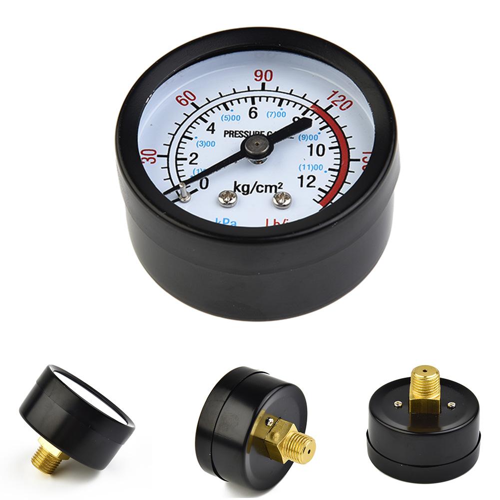 Tool Compressor Gauge Manometer Air Compressor Balck Silver