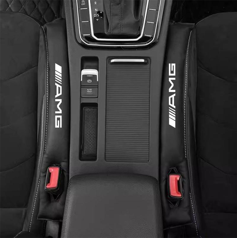 GLC GLB 2Pcs Car Seat Gap Filling Plug Cushion Side Seam Leak Proof Strip For Mercedes Benz AMG E S C A B Class GLE GLS CLS GLC