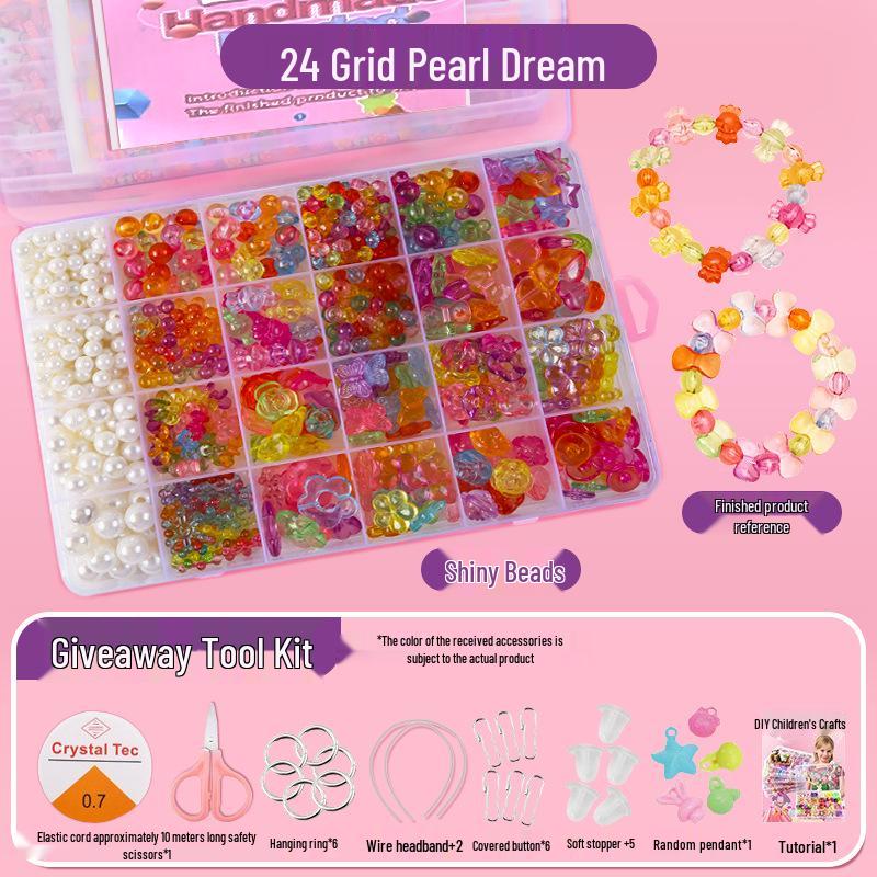 DIY Beading Kit for Kids: Create Bracelets & Necklaces