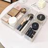 Boîte de rangement modulaire pour maquillage et soins de la peau en matériau PET