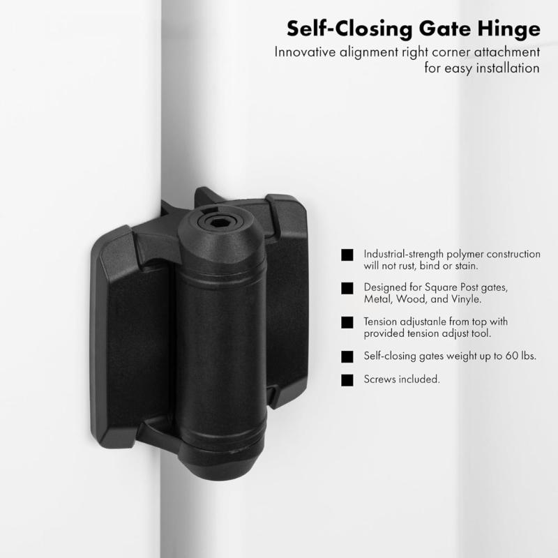 Quiet Closing Buffer Hinge With Rounded Edges Heavy Type Nylons For Door Foldable Furniture Easyly Installation