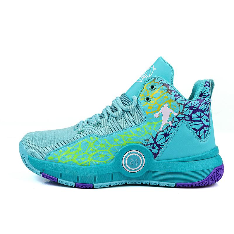 

Оригинальные модные сетчатые кроссовки для улицы, дышащие, удобные, для мальчиков, нескользящие, баскетбольные кроссовки, унисекс, на шнуровке, большие мужские туфли 36