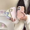 Summer Fresh Checkered Phone Case for iPhone 16 Pro Max/Apple 17/15/14