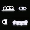 Gel Toe Separators Toe Spacers, 4 Pairs Soft Gel Toe Spacers Bunion Toe Corrector Toe  or Toe Sprder Toe Straightener for Bunion Correct Pains R