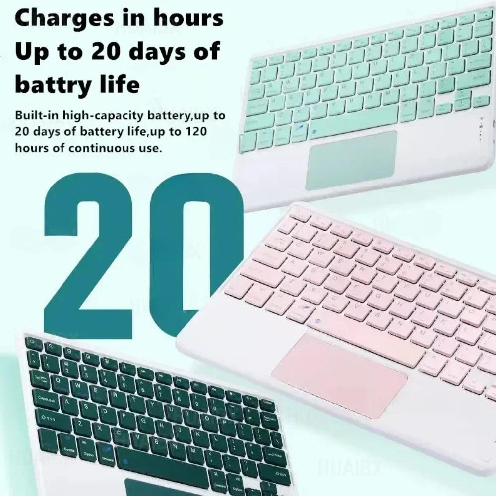 Tablets Keyboard Case for Tab M10 Plus 3rd Xiaoxin Pad 10.6 Inch TB128FU TB128XU TB125FU Keyboard Cover Funda