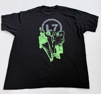 Maglietta Vintage L7 Made in Mexico per Band Grafica Grunge Rock Unisex S-5XL