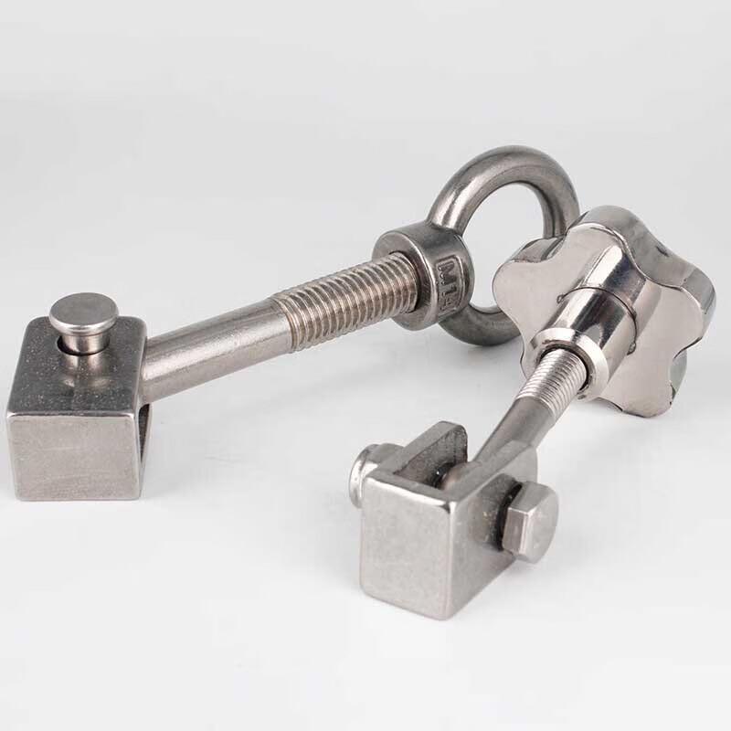 Bexinong 304 Edelstahl Schachtdeckel Hebering Bolzen Set