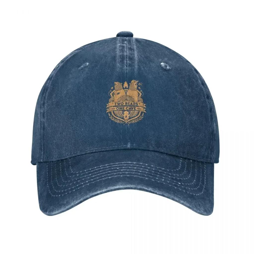 TWO BEARS ONE CAVE BY JEREMY FISH Baseball Cap Sunhat Streetwear Women Unisexs