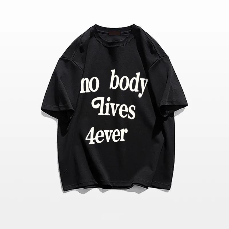 100% American Cool Letter Women's Summer Short Sleeve T-shirt - Trendy Loose Casual Top